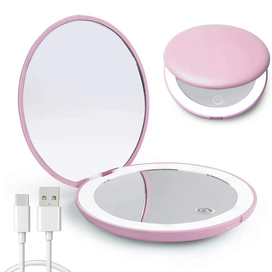 Mini Luminous Makeup Mirror